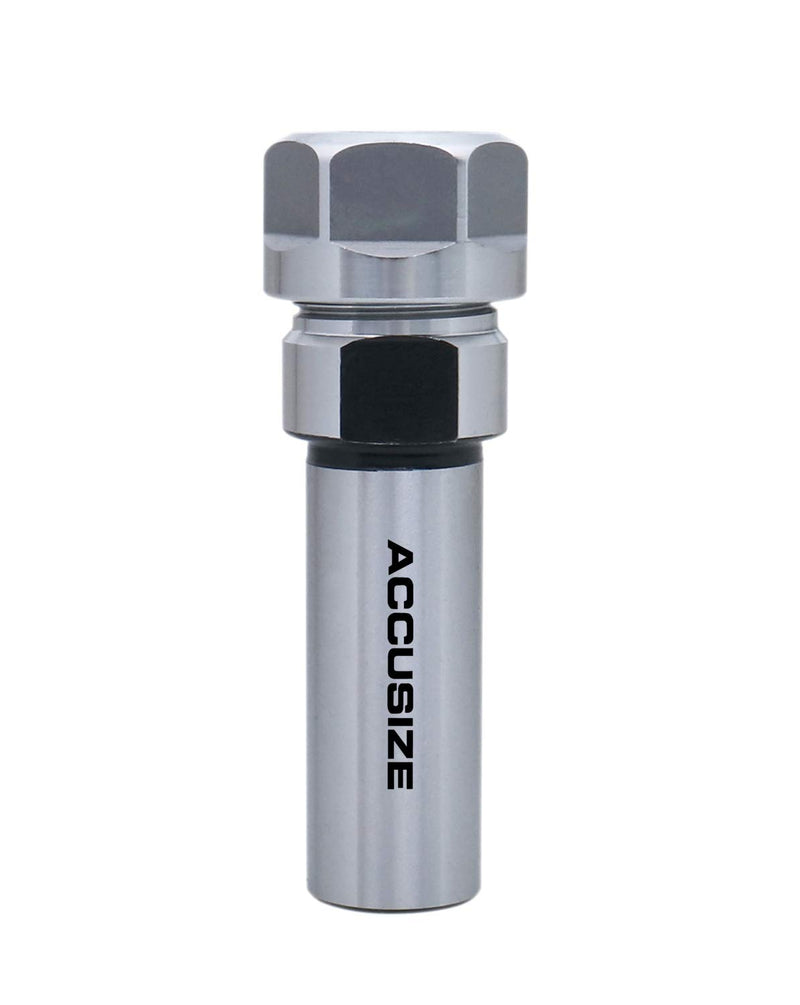 [Australia - AusPower] - Accusize Industrial Tools ER16 Collet Chuck Extension Rod, 1.96 in. Shank Length, 3/4 in. Straight Shank Alloy Steel, 0223-0207 1.96", ER16, Hex 