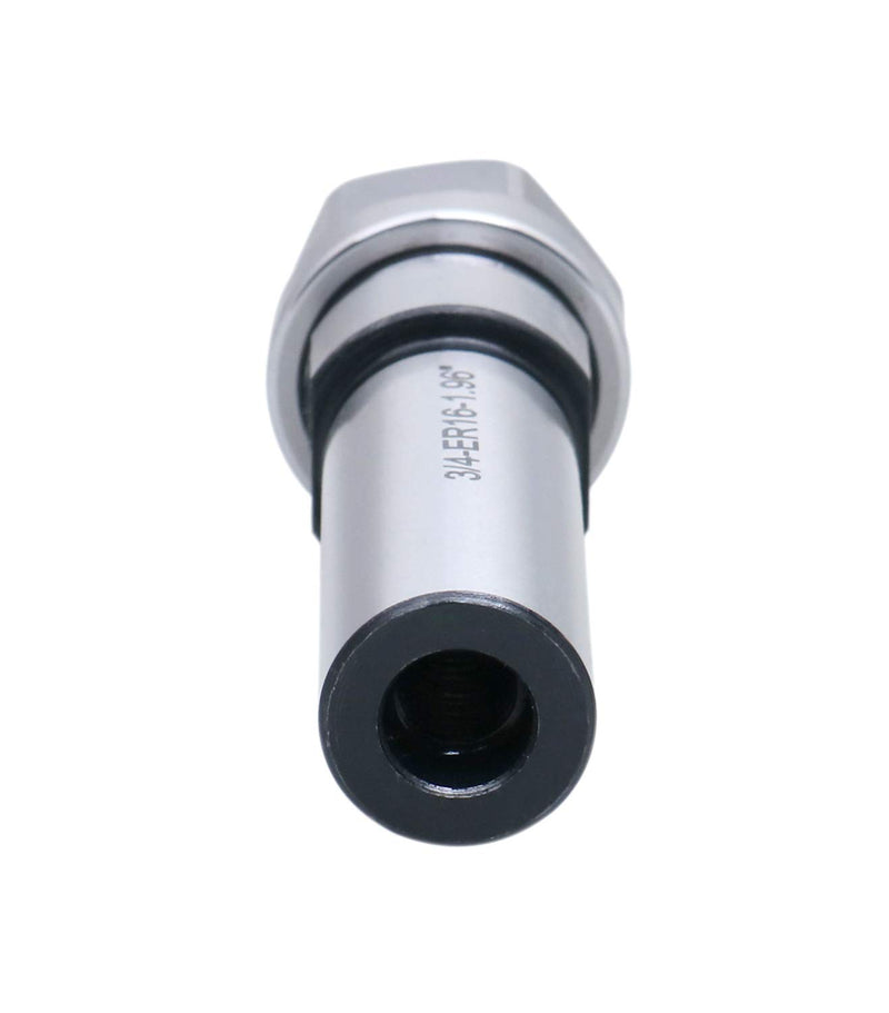 [Australia - AusPower] - Accusize Industrial Tools ER16 Collet Chuck Extension Rod, 1.96 in. Shank Length, 3/4 in. Straight Shank Alloy Steel, 0223-0207 1.96", ER16, Hex 