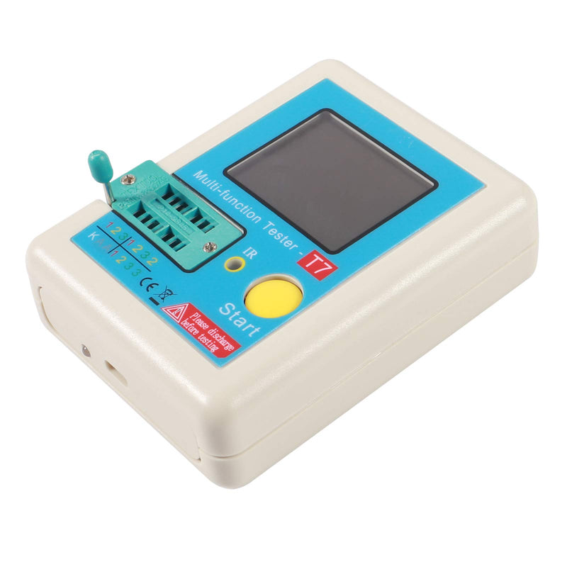 [Australia - AusPower] - AITRIP LCR-T7 Transistor Tester TFT Diode Triode Capacitance Meter LCR ESR Meter for Measuring Triodes Diodes Resistors Capacitors, Inductors, Thyristors 
