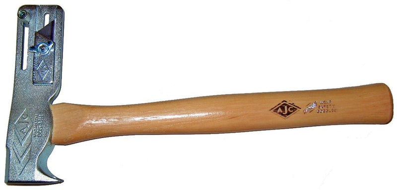 AJC 17oz Magnet Roofing Hatchet with claw, designed for roofing tasks, featuring a durable steel head and comfortable handle.