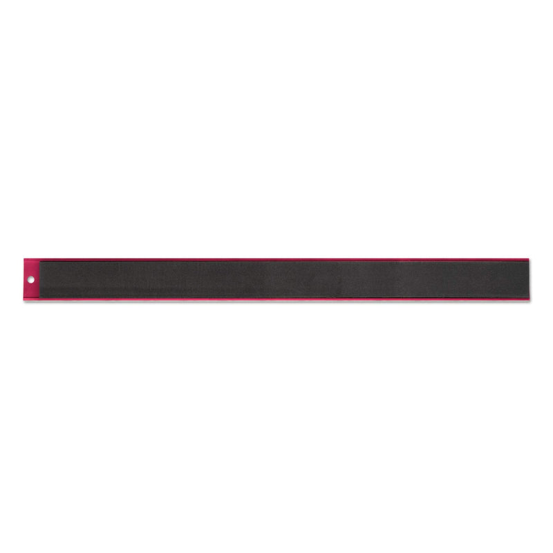 [Australia - AusPower] - Alumicolor AlumiCutter Aluminum Steel Edge for Office, School, Engineering and Framing, 18IN, Red 