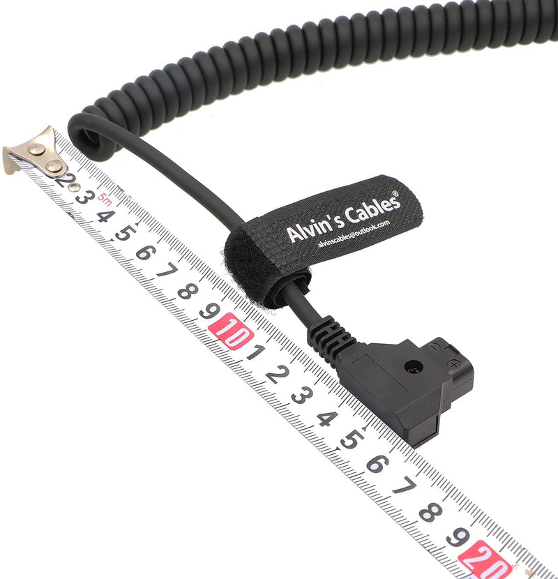 [Australia - AusPower] - Alvin’s Cables D-Tap Male to Dtap Male Coiled Extension Cable for DSLR Rig Battery 