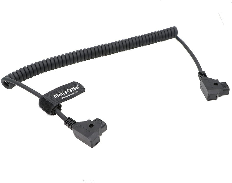 [Australia - AusPower] - Alvin’s Cables D-Tap Male to Dtap Male Coiled Extension Cable for DSLR Rig Battery 