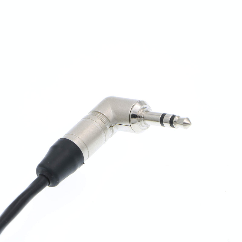 [Australia - AusPower] - Alvin's Cables Timecode Cable for Tentacle Sync Timecode Generator to ARRI Alexa Sound Devices 3.5mm TRS to 5 Pin Cable 50cm| 19.7inches 50cm right angle 5 pin 3.5mm→5 Pin 