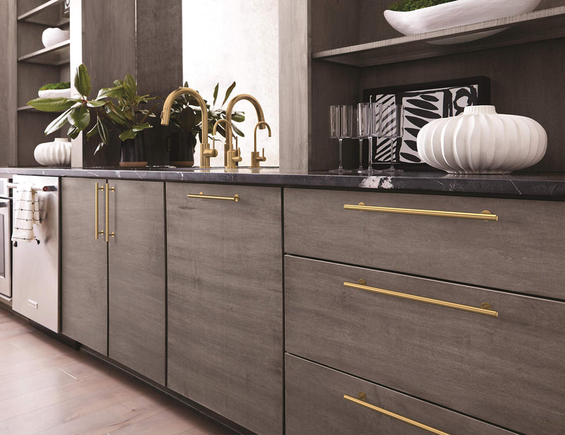 [Australia - AusPower] - Amerock BP36869CZ Radius Cabinet Pull, 10-1/16 in. Center-to-Center, Champagne Bronze 