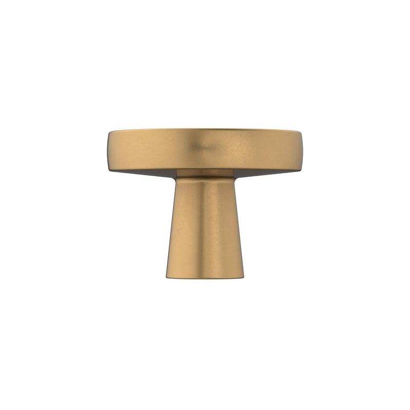 [Australia - AusPower] - Amerock | Cabinet Knob | Champagne Bronze | 1-3/8 inch (35 mm) Diameter | Destine | 1 Pack | Drawer Knob | Cabinet Hardware 