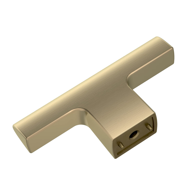 [Australia - AusPower] - Amerock | Cabinet Knob | Golden Champagne | 2-1/2 inch (64 mm) Length | Riva | 1 Pack | Drawer Knob | Cabinet Hardware 