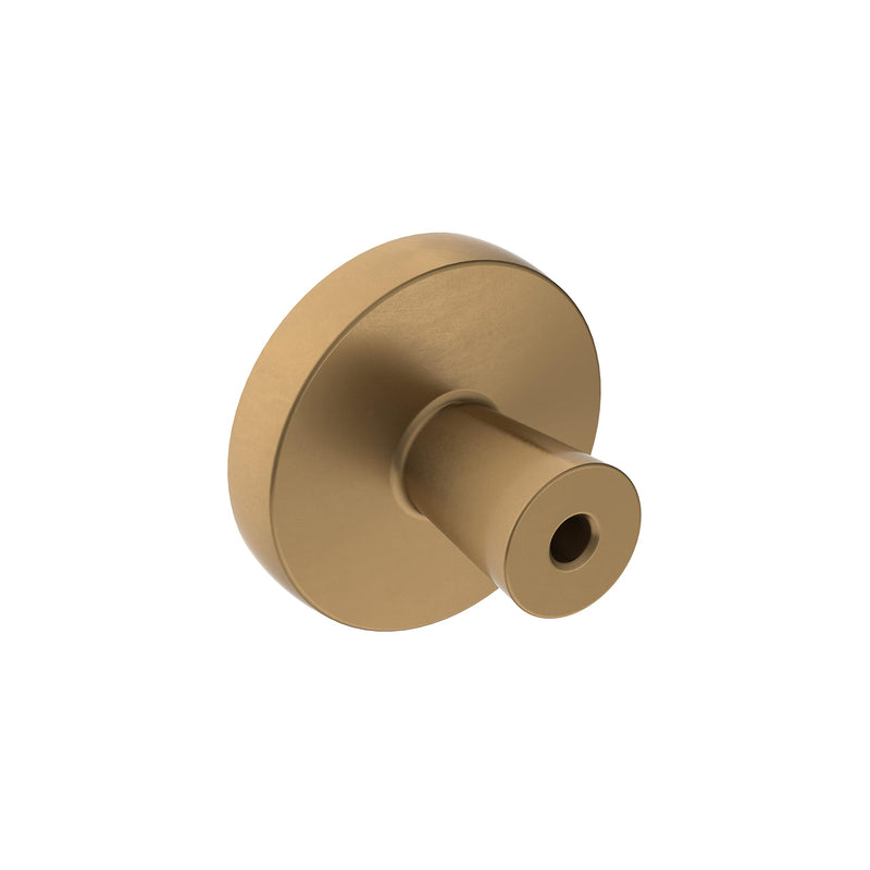 [Australia - AusPower] - Amerock | Cabinet Knob | Matte Black/Champagne Bronze | 1-3/8 inch (35 mm) Diameter | Mergence | 1 Pack | Drawer Knob | Cabinet Hardware 