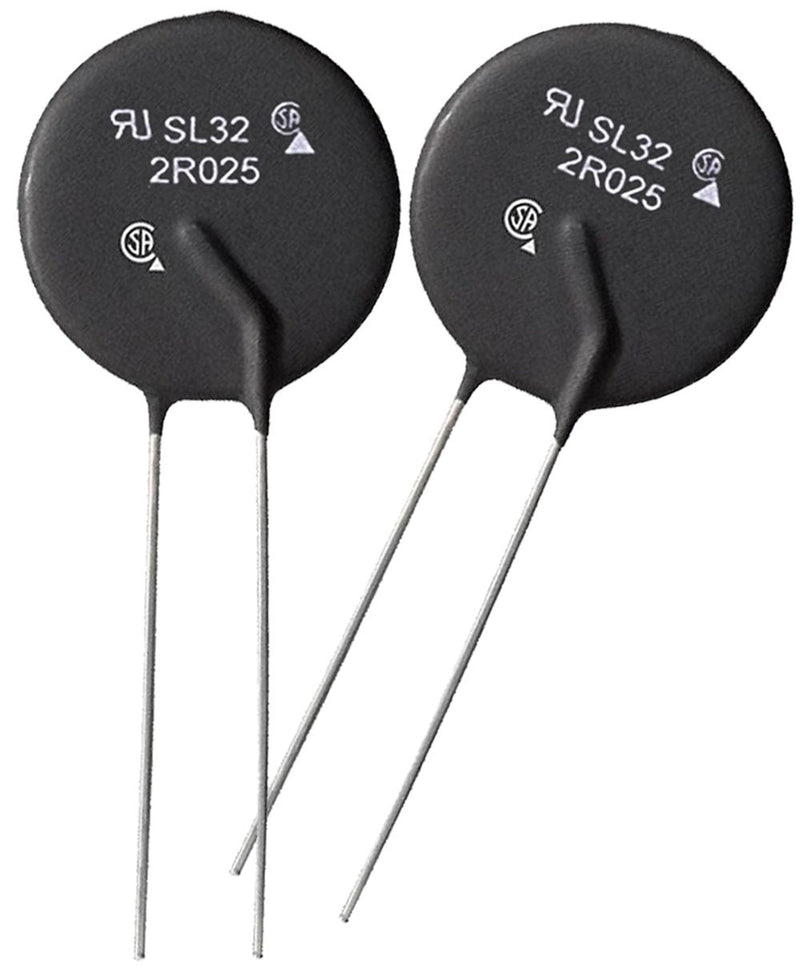 [Australia - AusPower] - Ametherm SL32 2R025 (Pack of 2) Aqua-Rite Thermistor, ICL 2 OHM 20% 25A 30MM 