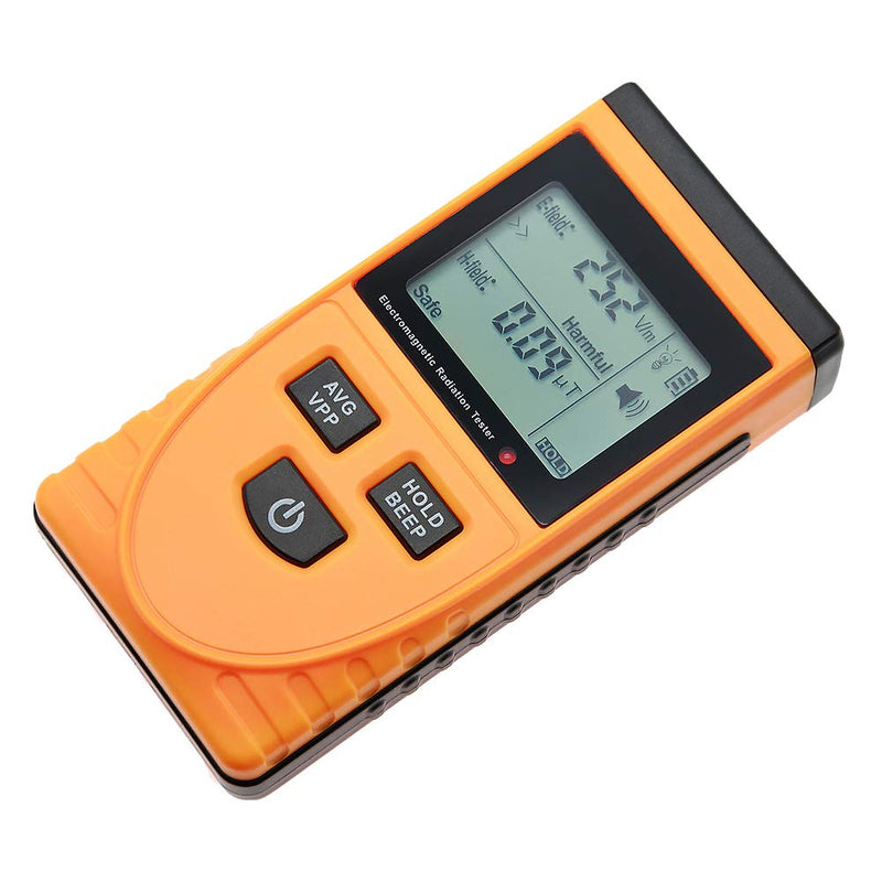 [Australia - AusPower] - Electromagnetic Radiation Tester Digital Electromagnetic Radiation Detector Dosimeter Tester EMF Meter Counter 