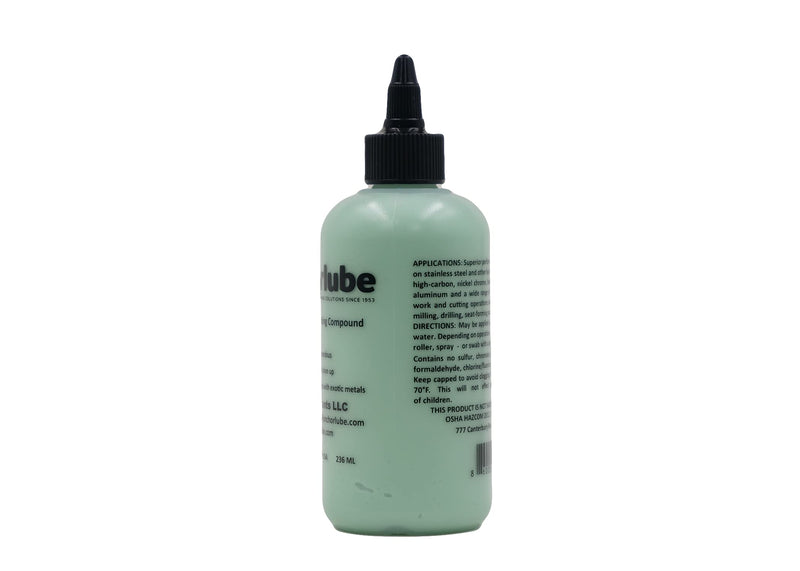[Australia - AusPower] - Anchorlube All-Purpose Metalworking Compound 8oz - Water-Based Cutting Fluid for Drilling, Tapping, Sawing - Great on Stainless Steel | No Oil 
