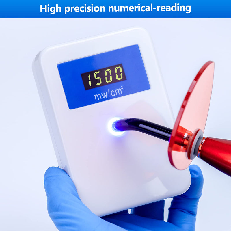 [Australia - AusPower] - Dental Led Light Meter, Light Cure Power Curing Tester 