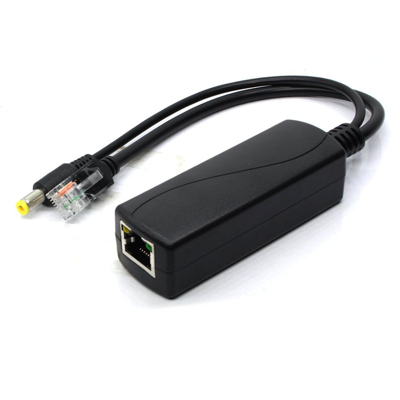 [Australia - AusPower] - ANVISION 2-Pack Active 48V to 12V PoE Splitter Adapter, IEEE 802.3af Compliant 10/100Mbps, DC 12V Output, for IP Camera AP Voip Phone and More 