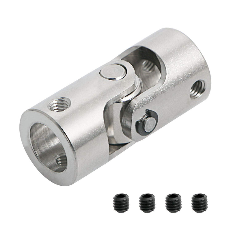 [Australia - AusPower] - Aopin 10mm to 10mm Rotatable Universal Joint Coupling Shaft Stepper Motor, Length 35mm / 1.38", Coupler Connector with Screw for 3D Printer, RC Robot, Car Boat Shaft, DIY Encoder, CNC Machine 10 to 10 
