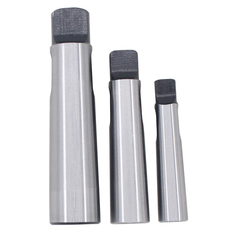 [Australia - AusPower] - ApplianPar Pack of 3 MT1 to MT2, MT2 to MT3, MT3 to MT4 Taper Drill Sleeve Reducing Adapter for Lathe Milling 
