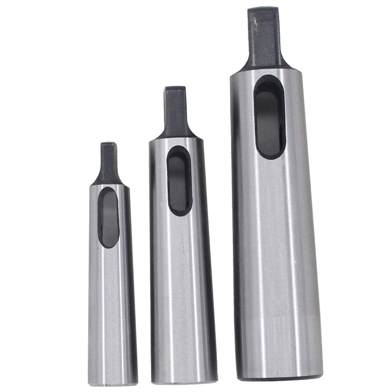 [Australia - AusPower] - ApplianPar Pack of 3 MT1 to MT2, MT2 to MT3, MT3 to MT4 Taper Drill Sleeve Reducing Adapter for Lathe Milling 