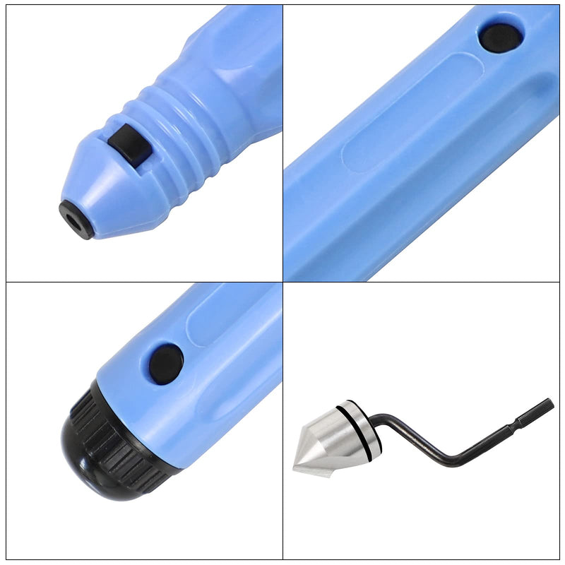 [Australia - AusPower] - Deburring Countersink Tool Set, Askwhy RD16.5-BC1651 Countersink Hand Reamer, Great Burr Remover Hand Tool for Wood, Plastic, Aluminum, Copper and Steel 