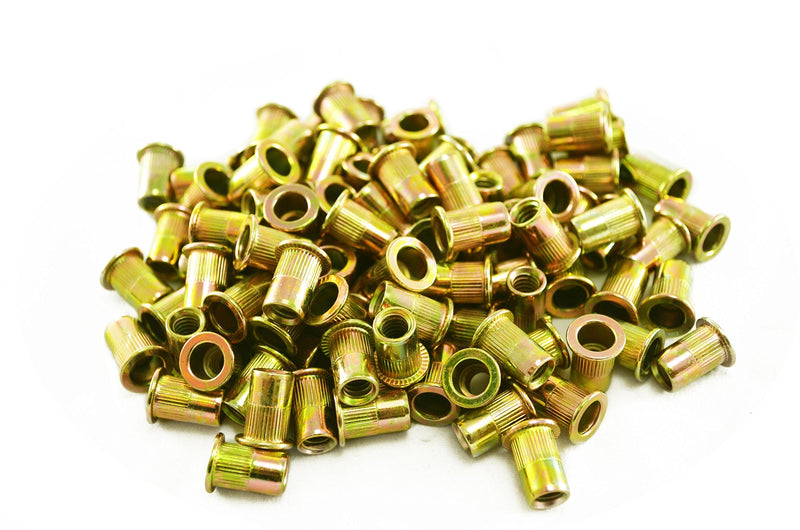 [Australia - AusPower] - Astro Pneumatic Tool RN6M 100-Piece M6 6mm Steel Rivet Nuts Zinc 