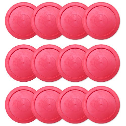 [Australia - AusPower] - Brybelly One Dozen Air Hockey Pucks, 2.5-Inch 