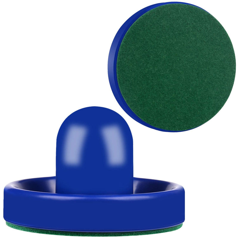 [Australia - AusPower] - ONE250 Air Hockey Pushers and Red Air Hockey Pucks, Goal Handles Paddles Replacement Accessories for Game Tables (4 Striker, 4 Puck Pack) 