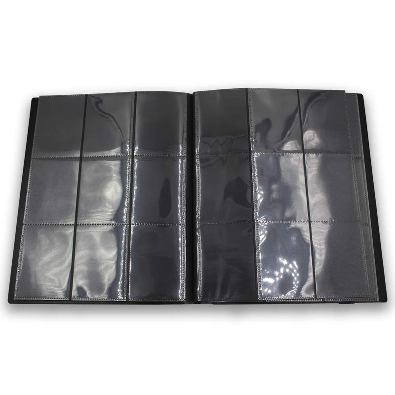 [Australia - AusPower] - CardGuard Trading Card Pro-Folio, 9-Pocket Side-Loading Pages, Holds 360 Cards, Black 