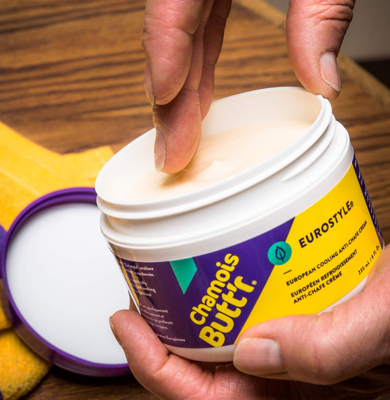 [Australia - AusPower] - Chamois Butt'r Eurostyle Anti-Chafe Cream, 8 ounce jar 8-Ounce 