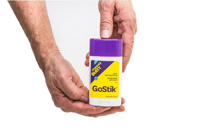 [Australia - AusPower] - Chamois Butt'r GoStik Anti-Chafing Solid, 2.5 Ounce, White (GS2.5) 