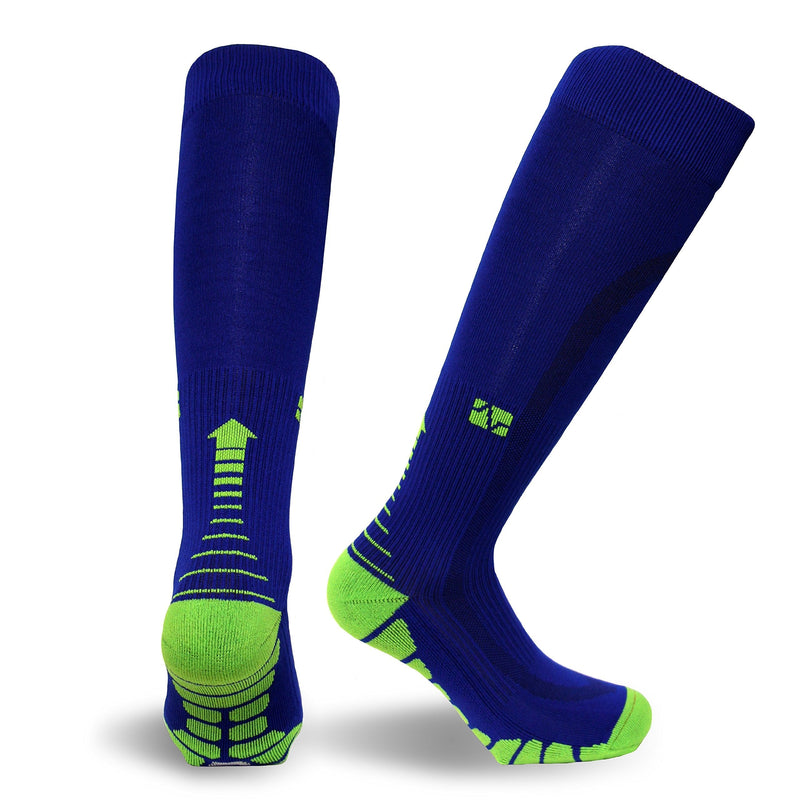 [Australia - AusPower] - Vitalsox Italy, VT1211 Patented Graduated Compression Socks Carbon Series- One Pair Large Green 