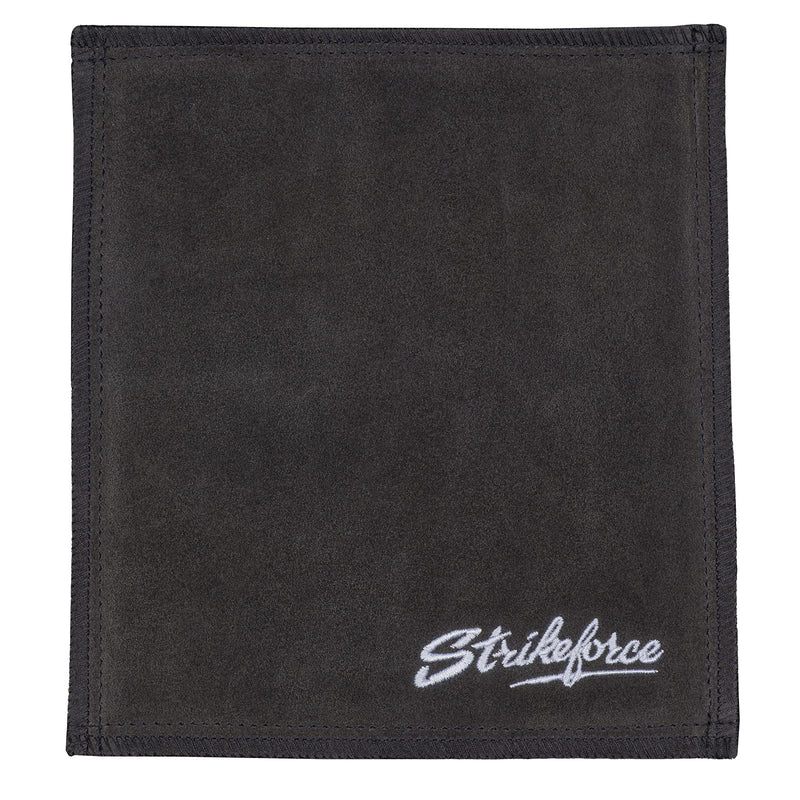 [Australia - AusPower] - KR Strikeforce Bowling Ball Oil Absorbing Leather Shammy Towel Carbon/Black 