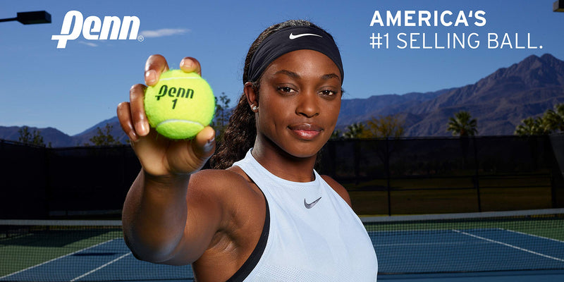 [Australia - AusPower] - Penn Court 1 Recreational Tennis Balls - Regular Duty Felt Pressurized Tennis Balls - 1 Can, 3 Balls 