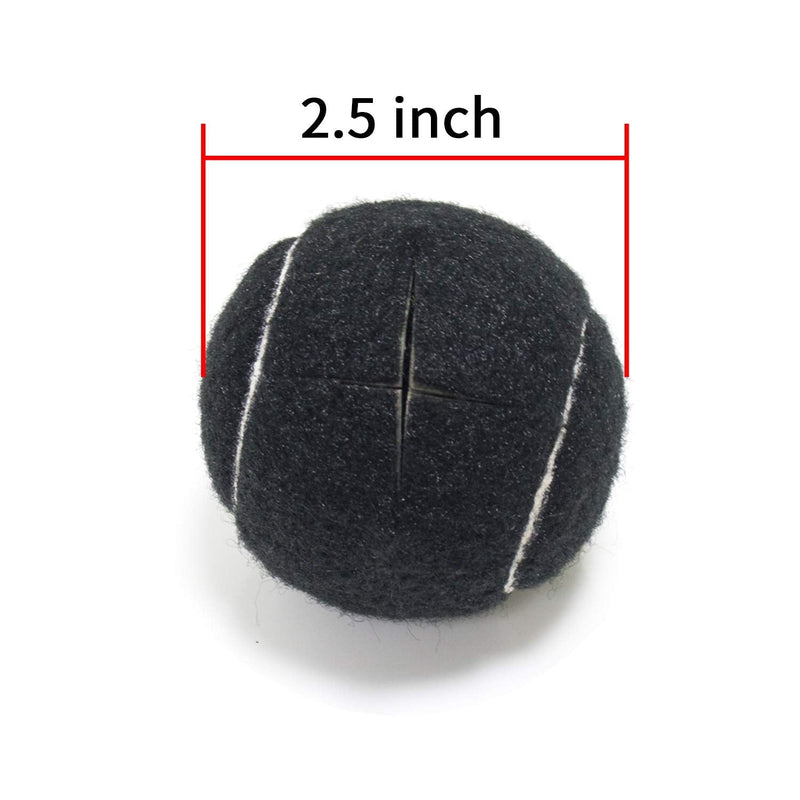 [Australia - AusPower] - URBEST 4PCS Precut Walker Tennis Balls for Furniture Legs and Floor Protection 