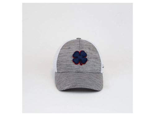 [Australia - AusPower] - Black Clover mens Perfect Luck 1 Hat Small-Medium Heather Gray/White 