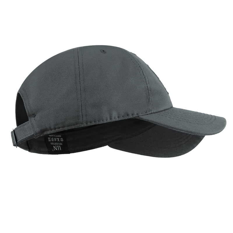 [Australia - AusPower] - IIN American Flag Baseball Cap for Men Women Low Profile USA Army Tactical Operator Military Plain Dad Hat Dark Gray 