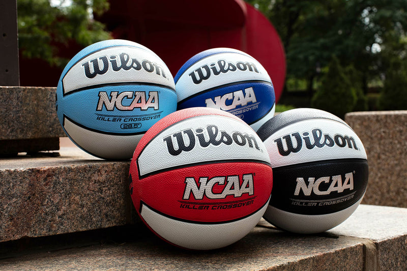 [Australia - AusPower] - WILSON NCAA Outdoor Basketballs - 29.5", 28.5", 27.5" Killer Crossover Size 5 - 27.5" Blue/White 