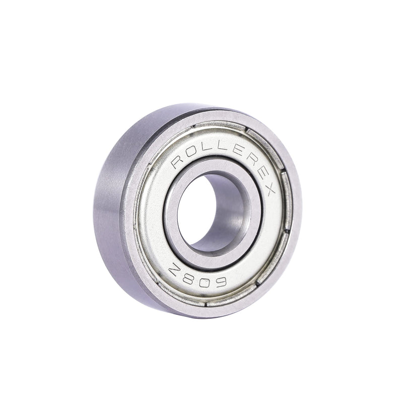 [Australia - AusPower] - Rollerex 20-Pack, 608ZZ ABEC-5 Wheel Bearings (for Any Products Using Roller Skate Wheels) (Chrome Steel) - for Inline, Rollerskate, Skateboard, RipStik & More 