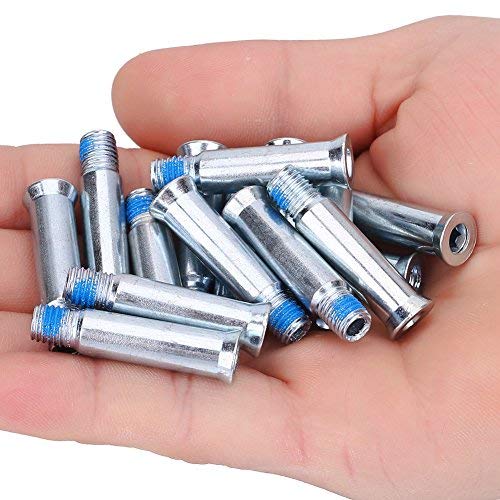 [Australia - AusPower] - VGEBY 15pcs Inline Skate Axle, Wheel Screw Bolt Fittings Inline Skating Replacement 35mm 