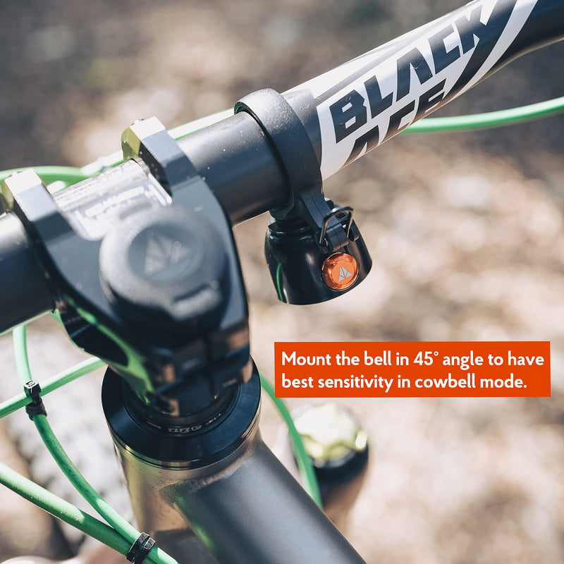 [Australia - AusPower] - Granite Cricket Bike Bell with Single-Strike Mode and Cowbell Mode 