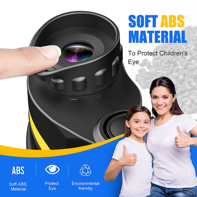 [Australia - AusPower] - LET'S GO! Binocular for Kids, Compact High Resolution Shockproof Binoculars 