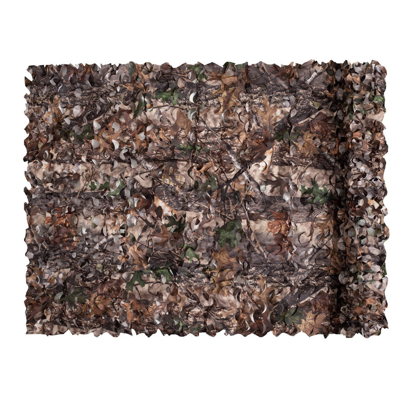 [Australia - AusPower] - Senmortar Camo Netting, Camouflage Net Military Nets Bulk Roll Lightweight Durable Without Grid for Sunshade Decoration Hunting Blind Shooting 190T Tree Camo 1.5 x 2 M = 5 X 6.56 FT 