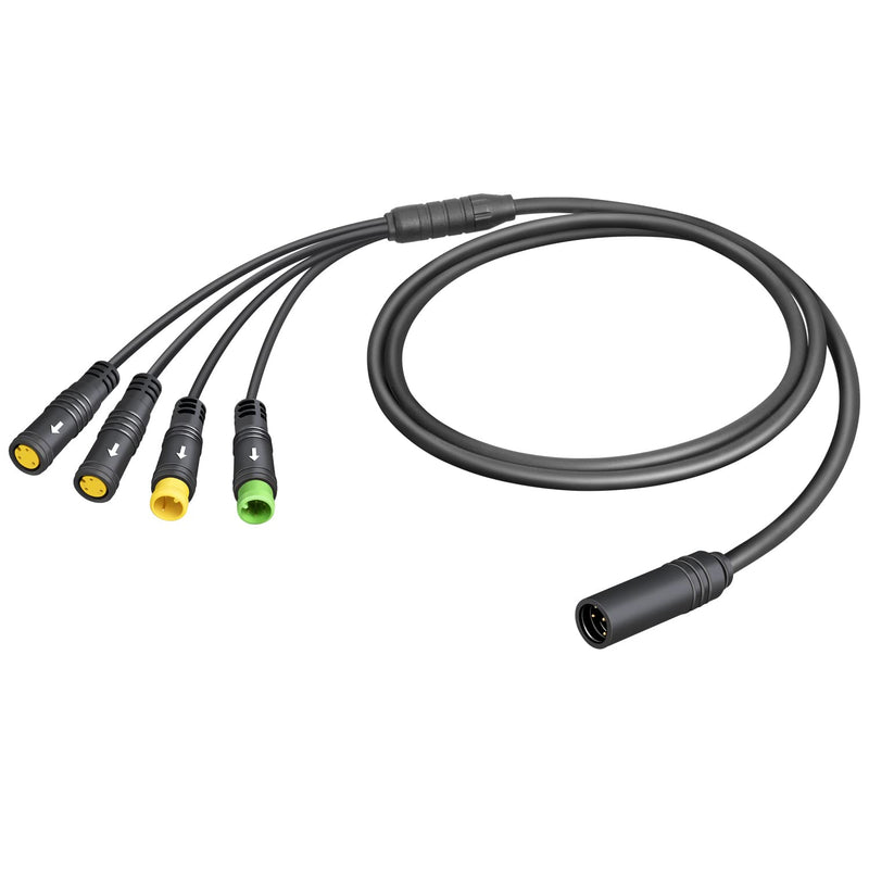 [Australia - AusPower] - Zeekpowa 1T4 Cable Wiring Harness for Bafang BBS01 BBS02 BBSHD Mid Drive Motor Display Brake Thumb Throttle Waterproof Connector 51in 