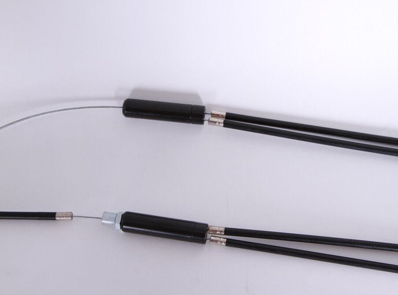 [Australia - AusPower] - BMX Bike Gyro Brake Cables Front + Rear (Upper + Lower) Spinner Rotor Set Kit 