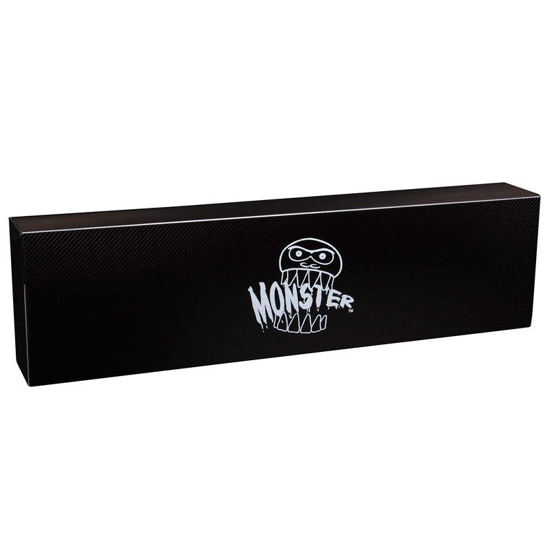 [Australia - AusPower] - The Hydra 5 Compartment Riveted Deck Storage Box w Magnetic Closure- Card Case Holds Five Decks- Fits All Standard and Smaller Size MTG and TCGs - Black 