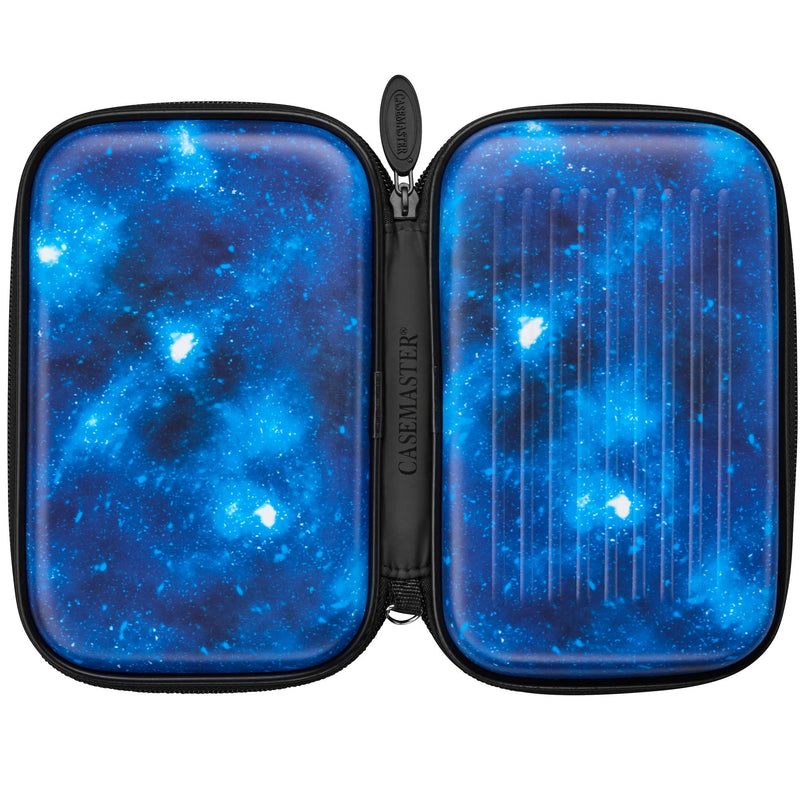 [Australia - AusPower] - Casemaster Sentinel 6 Dart Case, Holds Extra Accessories, Tips, Shafts and Flights, Compatible with Steel Tip and Soft Tip Darts, Impact & Water Resistant Tactech Shell, Galaxy 