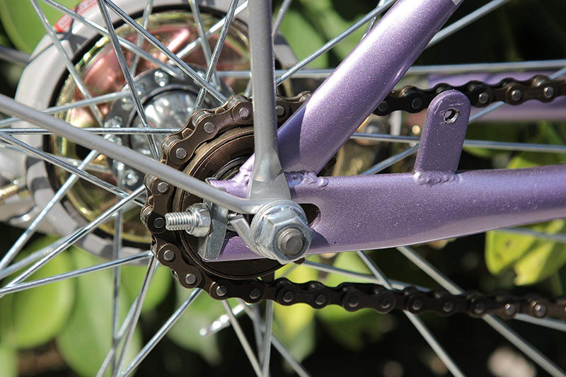 [Australia - AusPower] - ZONKIE Bike Chain Single-Speed, Bicycle Chain 1 Speed, 1/2 × 1/8 inch,116 Links 