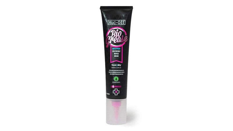 [Australia - AusPower] - Muc Off Bio Grease, 150 Grams - Water-Resistant, Biodegradable Bicycle Grease for Bike Assembly - Reduces Friction of Moving Parts, Black 