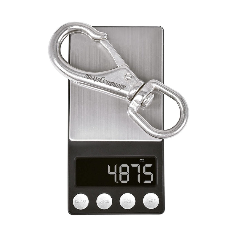 [Australia - AusPower] - SHONAN Large Stainless Steel Swivel Snap Hooks, 2 Pack 4.6 Inch Large Spring Snaps, Heavy Duty Boat Hooks, Spring Hooks for Boat Anchor Ropes and Cables 