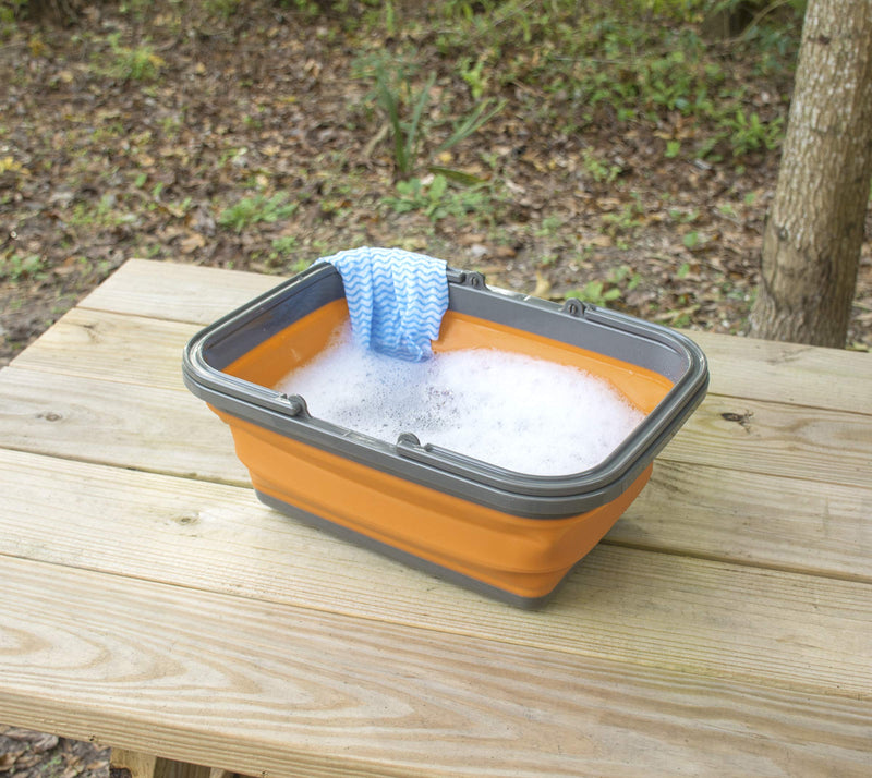 [Australia - AusPower] - UST FlexWare Collapsible Sink with 2.25 Gal Wash Basin for Washing Dishes and Person During Camping, Hiking and Home 