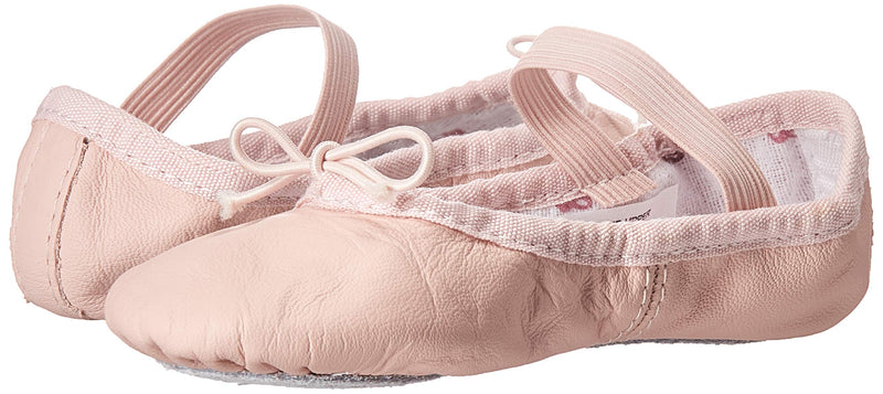 [Australia - AusPower] - Bloch Unisex-Child Dance Girl's Bunnyhop Full Sole Leather Ballet Slipper/Shoe Little Kid (4-8 Years) 5 Medium Pink 