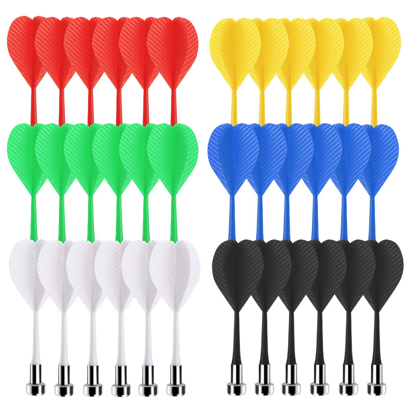 [Australia - AusPower] - Accmor 36 Pcs Magnetic Darts, Safe Plastic Darts, Magnetic Darts for Adults, Replacement Darts for Magnet Dartboard 