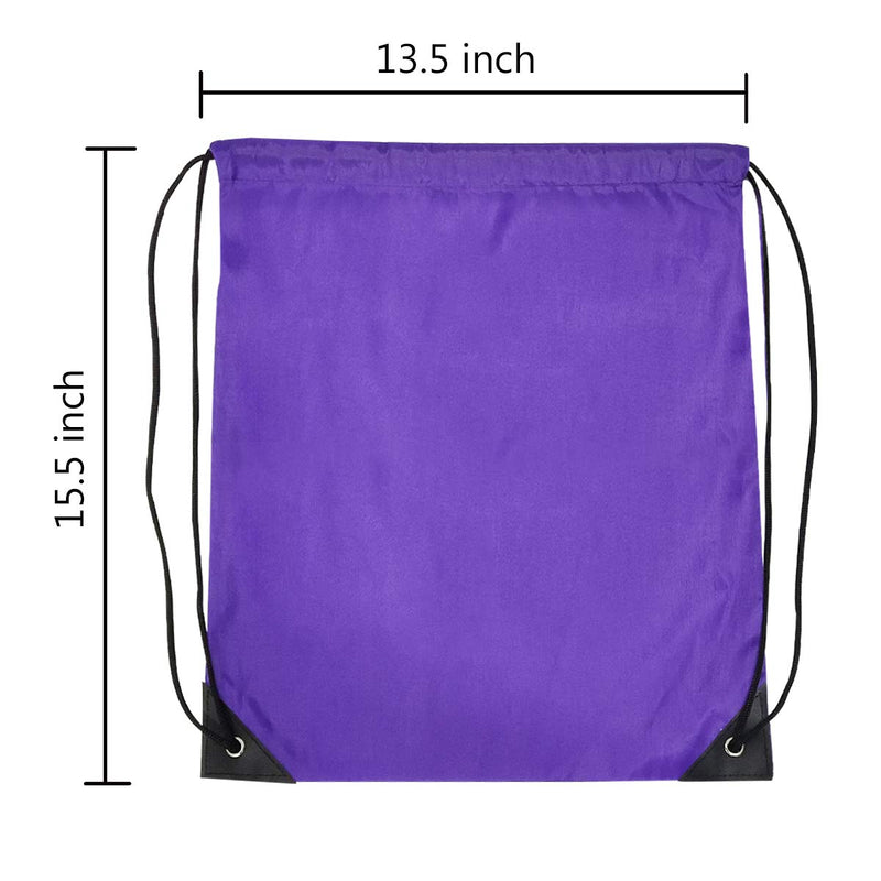 [Australia - AusPower] - Drawstring Backpack Cinch Bag Drawstring Bags Bulk Draw String Sport Nylon Bag 10 Color (10 Color, 20PCS) 20 Pcs 